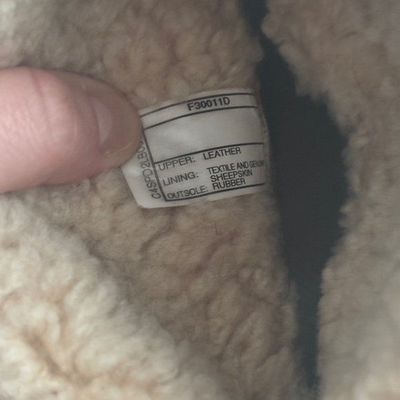 UGG Women's Lynnea Shearling Ankle Clog Boots Sheepskin Fold-Over Lining Size 10 - Picture 15 of 16